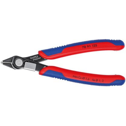 Boční štípací kleště Electronic Super Knips ® brunýrované 125 mm - 7891125