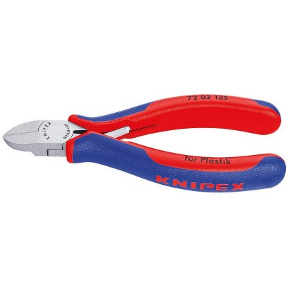 Boční štípací kleště na umělou hmotu 125 mm - 7202125