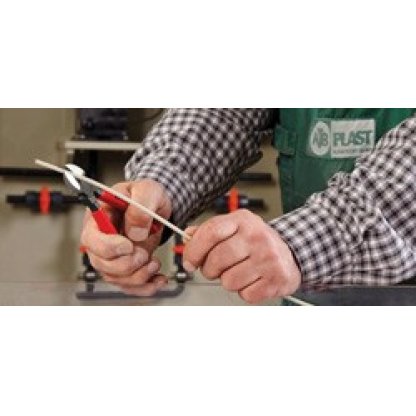 Boční štípací kleště na umělou hmotu potaženo plastem 160 mm - 7201160