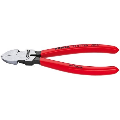 Boční štípací kleště na umělou hmotu potaženo plastem 180 mm - 7201180