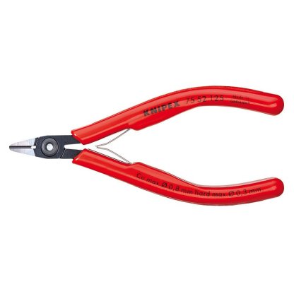 Boční štípací kleště pro elektroniku brunýrované 125 mm - 7552125