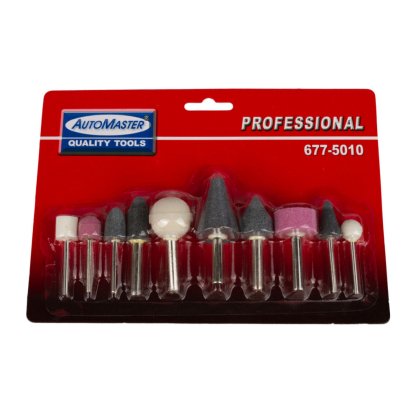 Brusné nástavce na přímou brusku, 10ks - G6775010