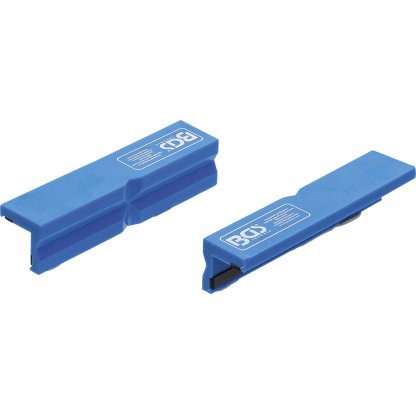 Čelisti svěráku pro kulaté předměty, magnetické, 125 mm, 2 ks - B3046