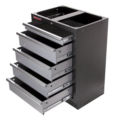 Celokovová dílenská skříňka PROFI s 5-ti šuplíky 680x458x910 mm - TGC1305