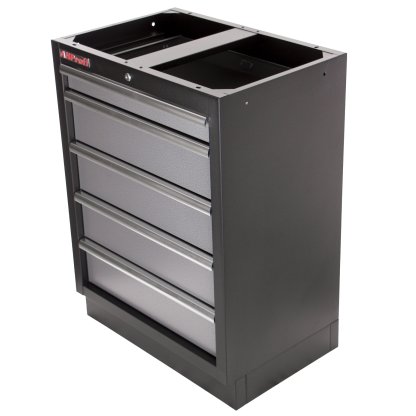 Celokovová dílenská skříňka PROFI s 5-ti šuplíky 680x458x910 mm - TGC1305