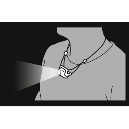 Čelovka PETZL Bindi, černá, 200 lm - E102AA00