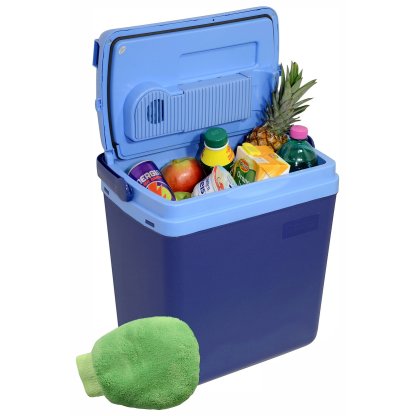 Chladící box 25litrů BLUE 230/12V displej s teplotou, 07121