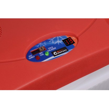 Chladící box 30l RED 220V/12V displej s teplotou, 07125