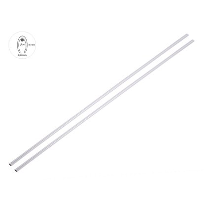 Chránič hrany dveří chrom L-65cm, 63781