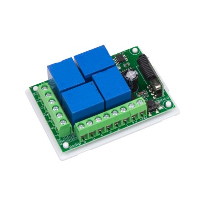 Dálkově ovládaný spínač 12V / 4 x 10A