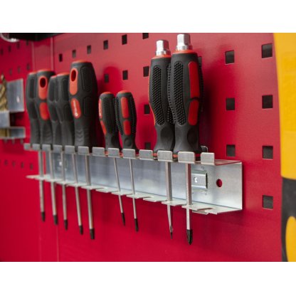 Děrovaná závěsná deska 614,5 x 1052 x 24 mm PROFI RED - RWGB1324