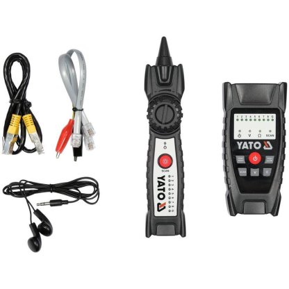 Detektor a tester síťových kabelů - YT-73137