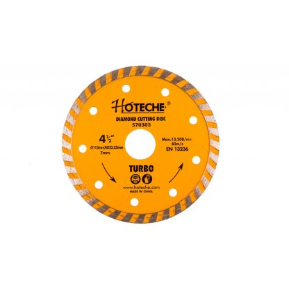 Diamantový řezný kotouč 115 mm, TURBO - HT570303