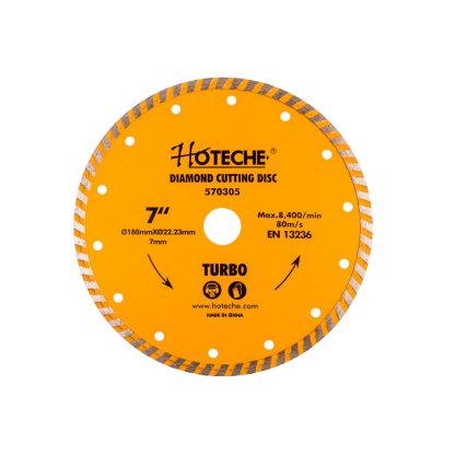 Diamantový řezný kotouč 180 mm, TURBO - HT570305