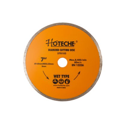 Diamantový řezný kotouč 180 mm, WET TYPE - HT570105