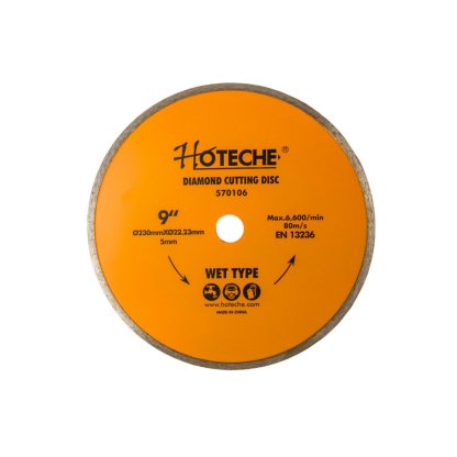 Diamantový řezný kotouč 230 mm, WET TYPE - HT570106
