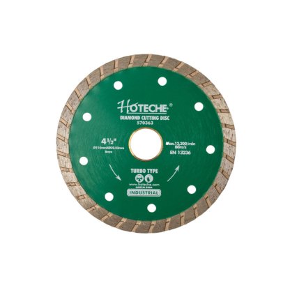 Diamantový řezný kotouč, TURBO, 115 mm - HT570363