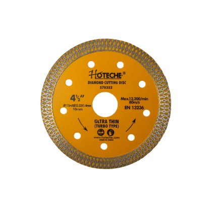 Diamantový řezný kotouč úzký 115 mm, TURBO - HT570352
