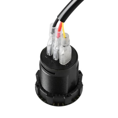 Digitální LED hodiny 12-24V, zelené