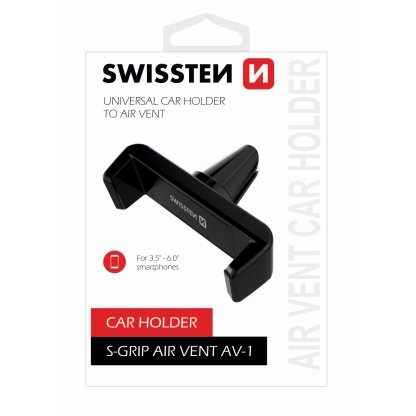 Držák mobilu do mřížky ventilace SWISSTEN S-GRIP AV-1, 45472