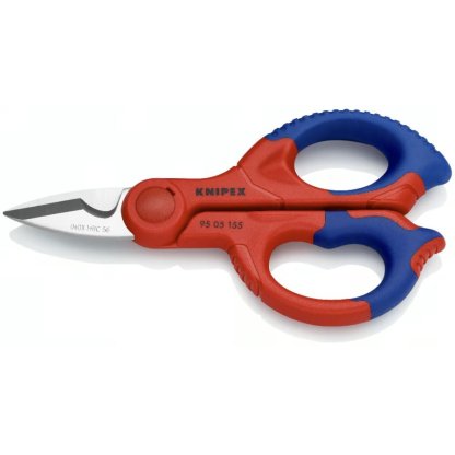 Elektrikářské nůžky Knipex, 155 mm - 9505155SB