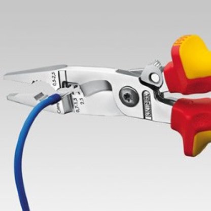 Elektroinstalační kleště chromované 200 mm - 1386200