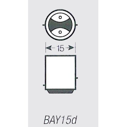 Eliminátor chybových hlášení s redukcí pro žárovky BAY15d