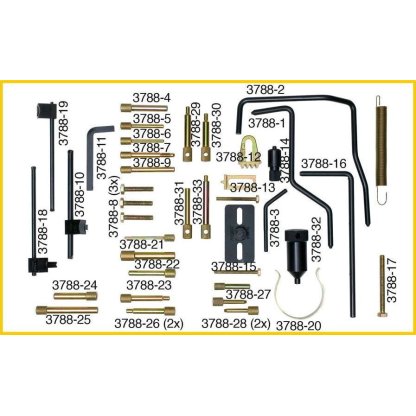 Fixační trn Hazet 3788-4 - HA136506