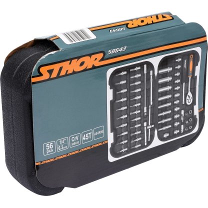 Gola sada 1/4" 56 ks STHOR TO-58643