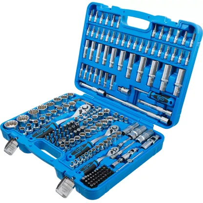 Gola sada a sada nástrčných klíčů "Gear Lock", 1/4", 3/8" a 1/2", 192 ks