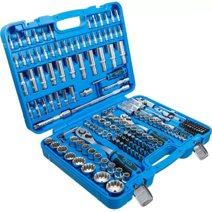 Gola sada a sada nástrčných klíčů "Gear Lock", 1/4", 3/8" a 1/2", 192 ks