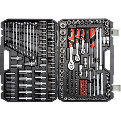 Gola sada s klíči 1/2", 1/4" a 3/8", 216 ks - YT-38841