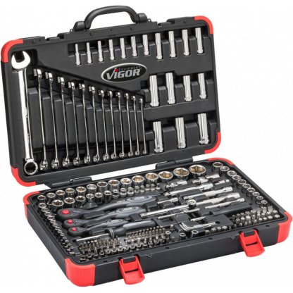 Gola sada s klíči 1/4”, 3/8”, 1/2”, 216 ks - V3277N