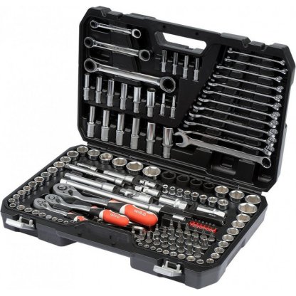 Gola sada s klíči 1/4", 3/8" a 1/2", 150 ks - YT-38811