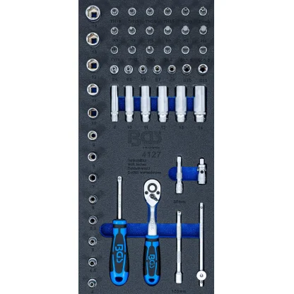 Gola sada v pěnové výplni, 1/4", 50 ks - B4127