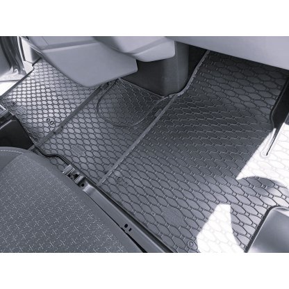 Gumové autokoberce Ford Tourneo / Transit Custom 2místný + tunel 2023- | RIGUM