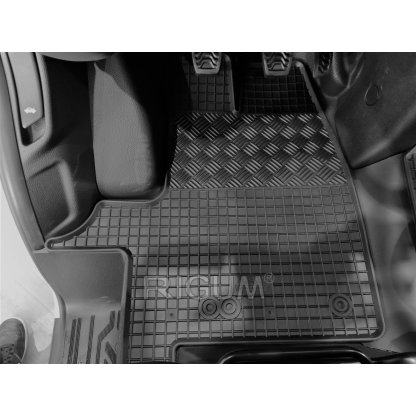 Gumové autokoberce Ford Transit / Tourneo Custom 3místný (1+2) 2012-2018 | RIGUM