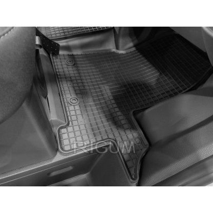 Gumové autokoberce Ford Transit / Tourneo Custom 3místný (1+2) 2012-2018 | RIGUM
