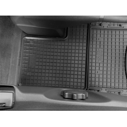 Gumové autokoberce Volkswagen T5 Caravelle 2místný + tunel (4díl) 2003-2015 | RIGUM