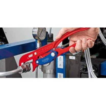 Hasák s čelistmi ve tvaru S stříkáno červenou práškovou barvou 420 mm - 8360015