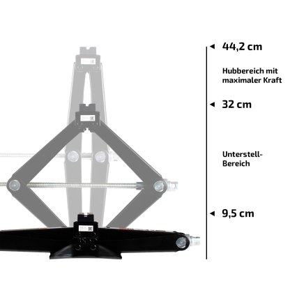Hever nůžkový 2000 kg s ráčnou Heyner Ultra Lift, 347210