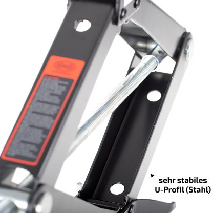 Hever nůžkový 2000 kg s ráčnou Heyner Ultra Lift, 347210