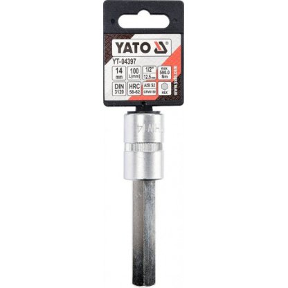 Hlavice s bitem HEX 1/2" H14 Yato - YT-04397