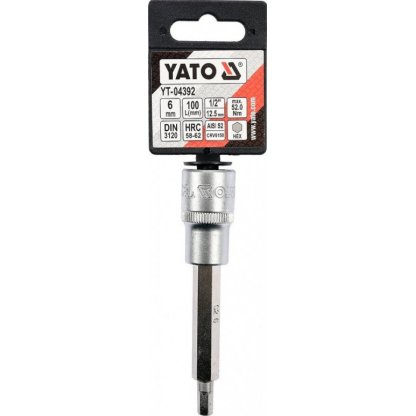 Hlavice s bitem HEX 1/2" H6 Yato - YT-04392