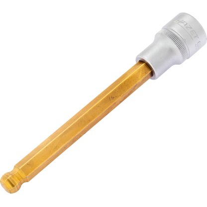 Hlavice s bitem HEX s kulovou hlavou 1/2" S10 Hazet 986KK-10 - HA052134