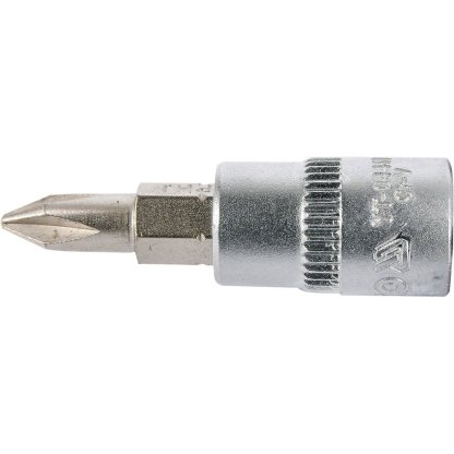Hlavice s bitem KŘÍŽOVÁ 1/4" PH1 Yato - YT-04411