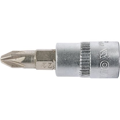 Hlavice s bitem KŘÍŽOVÁ 1/4" PZ2 Yato - YT-04418