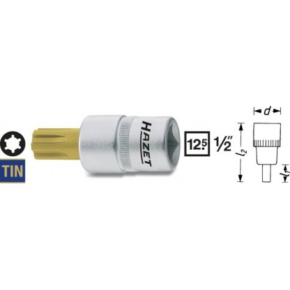 Hlavice s bitem RIBE 1/2" M12 991-12 Hazet