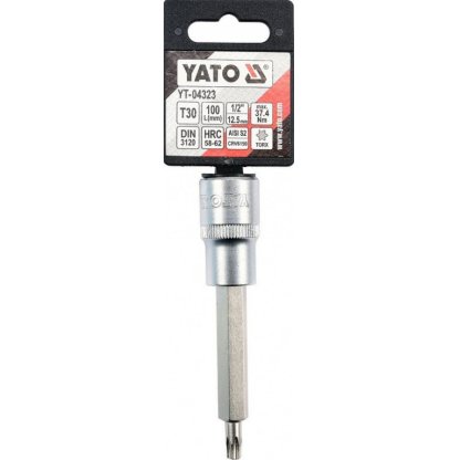 Hlavice s bitem TORX 1/2" T30 YATO - YT-04323