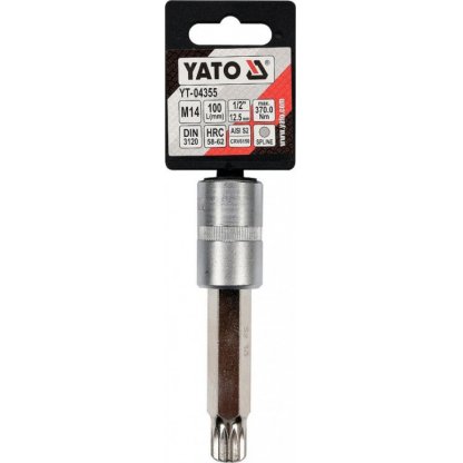 Hlavice s bitem XZN 1/2" M14 YATO - YT-04355
